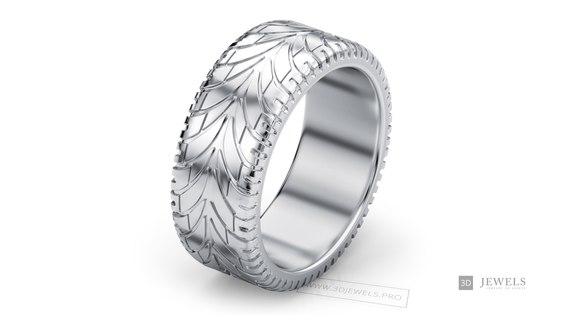 Free Jewelry Engagement Ring Set 3D Print Models | 3DJewels