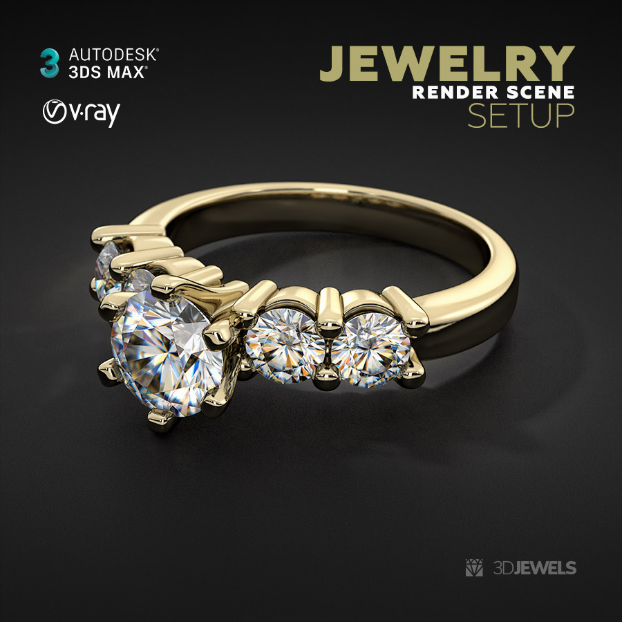 3ds-Max+V-Ray-Scene-Settings-For-Jewelry-3D-Rendering-VIEW1