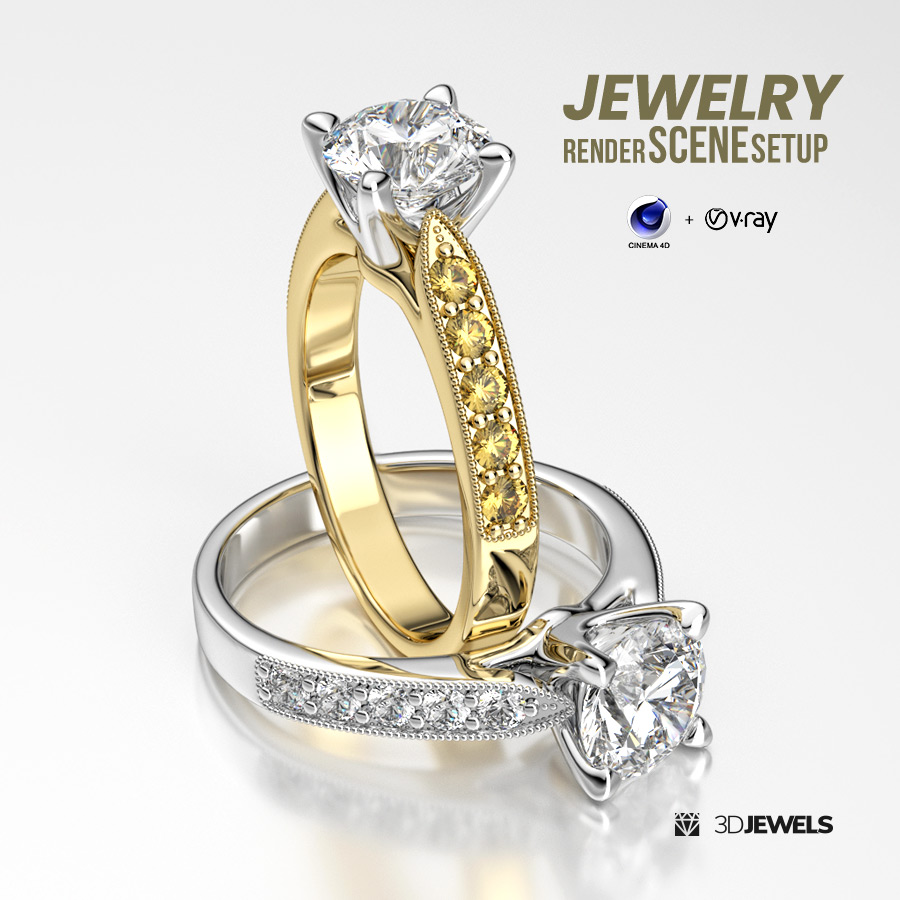 Vray sale jewelry rendering