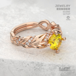Scene Setup With Stone For KeyShot Jewelry Rendering | 3DJewels