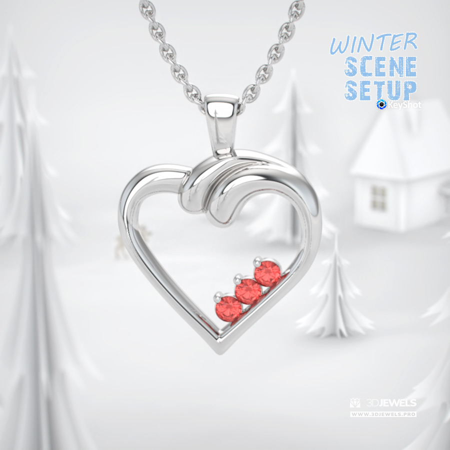 winter-scene-setup-jewelry-rendering-keyshot_IMG4-5
